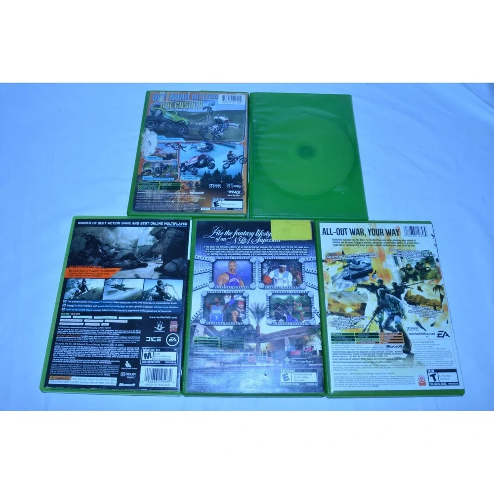 Lot of 4 Original Xbox Games and Battlefield 3